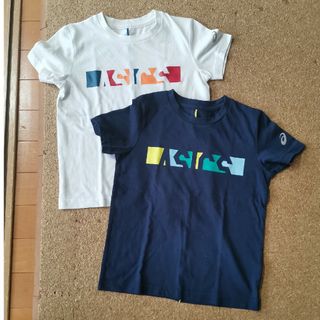 アシックス(asics)の【美品】アシックス　asics　キッズ　Tシャツ(Tシャツ/カットソー)