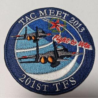 航空自衛隊　201飛行隊 ワッペン　パッチ　TAC MEET 2013