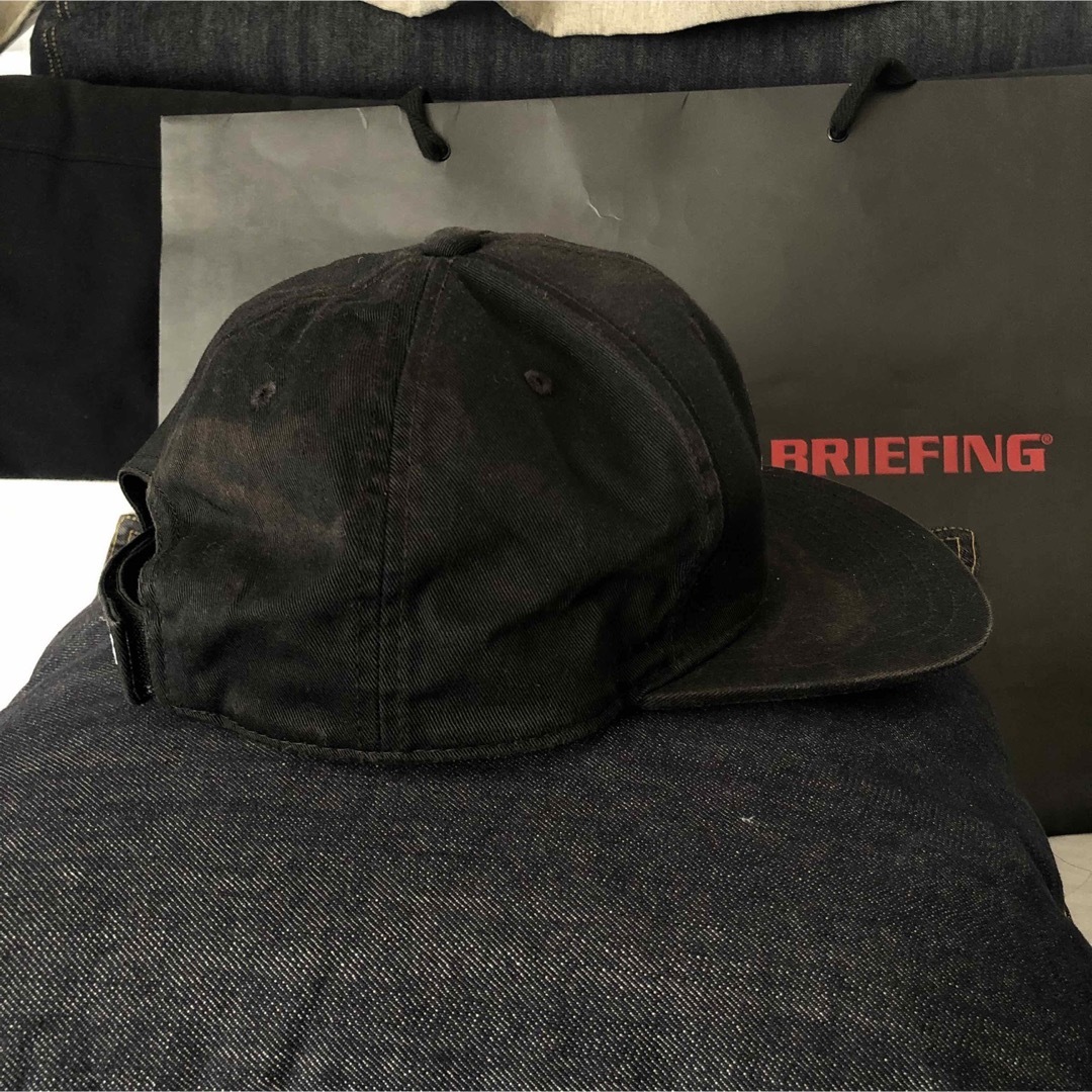 BRIEFING(ブリーフィング)のBRIEFING MENS FLAT VISOR CAP キャップ メンズの帽子(キャップ)の商品写真