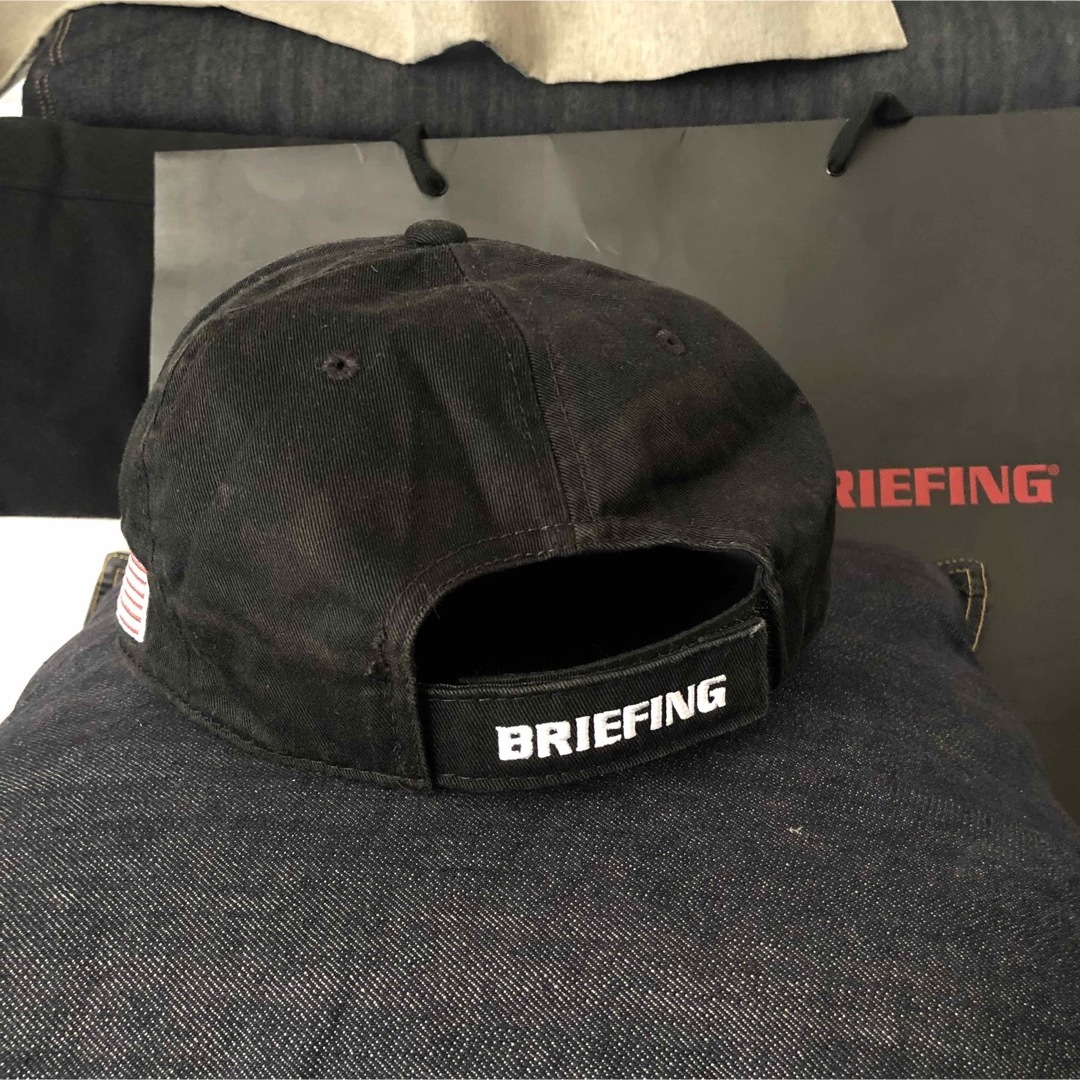 BRIEFING(ブリーフィング)のBRIEFING MENS FLAT VISOR CAP キャップ メンズの帽子(キャップ)の商品写真