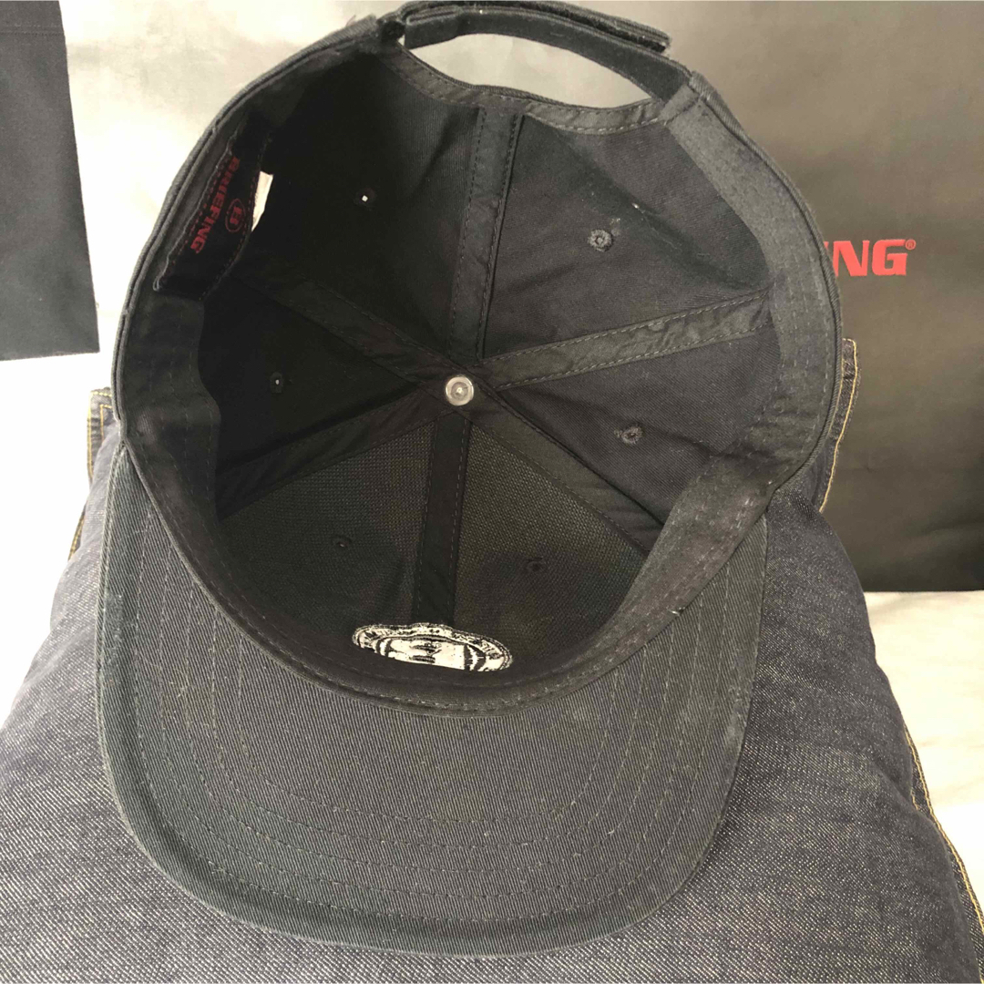 BRIEFING(ブリーフィング)のBRIEFING MENS FLAT VISOR CAP キャップ メンズの帽子(キャップ)の商品写真