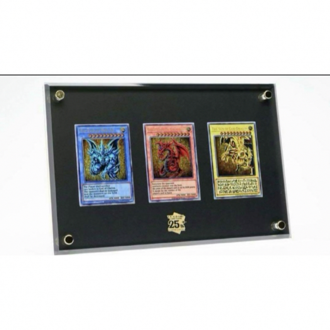 遊戯王(ユウギオウ)の遊戯王OCGデュエルモンスターズ「三幻神」スペシャルカードセット（ステンレス製） エンタメ/ホビーのトレーディングカード(シングルカード)の商品写真