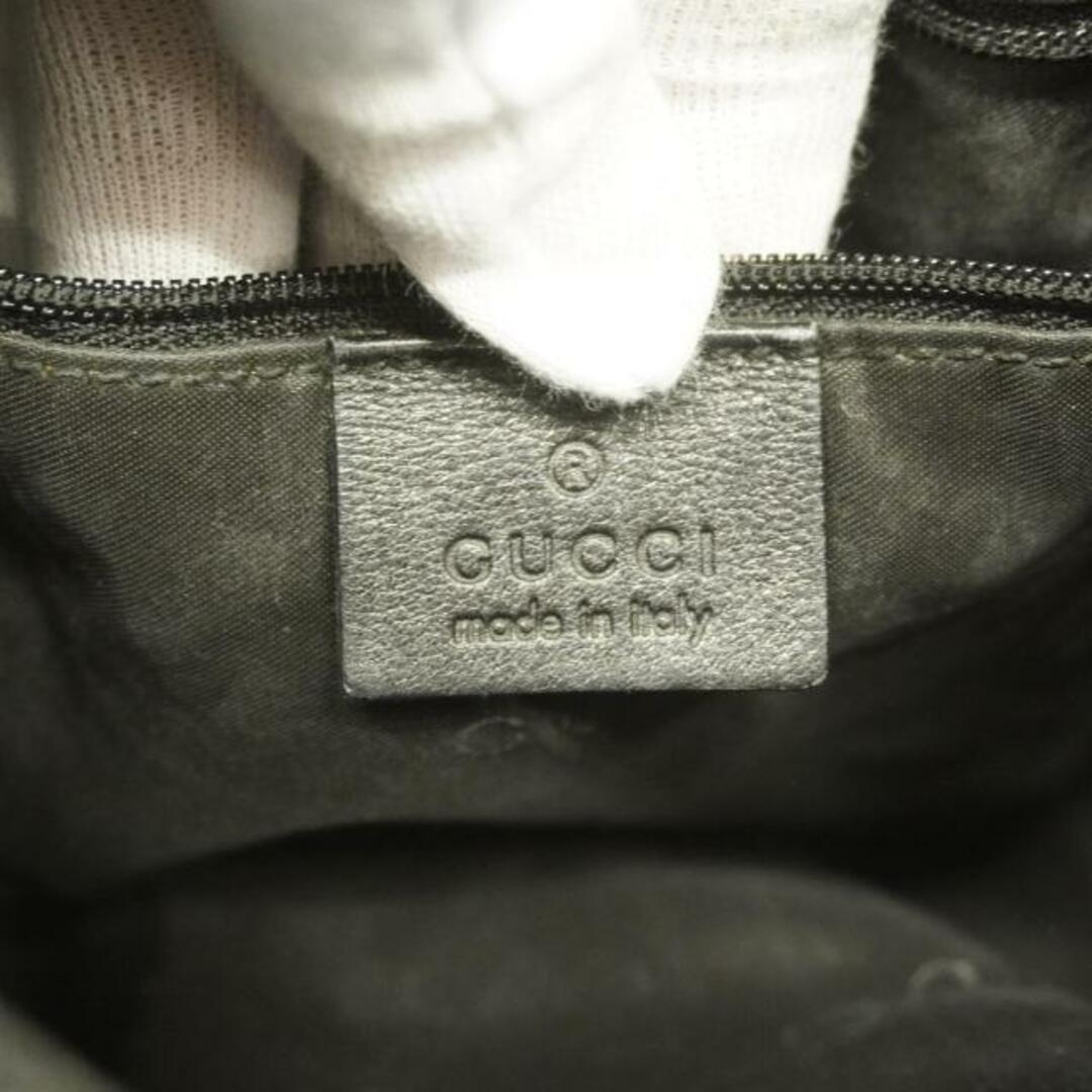 Gucci(グッチ)の【4hb1896】グッチ ショルダーバッグ/001 3746/レザー/ブラック/シルバー金具 【中古】 レディース レディースのバッグ(ショルダーバッグ)の商品写真