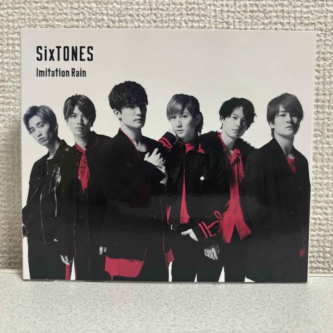 SixTONES(ストーンズ)のSixTONES「Imitation Rain / D.D.」通常盤初回仕様 エンタメ/ホビーのCD(ポップス/ロック(邦楽))の商品写真