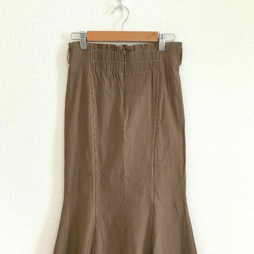 OLIVEdesOLIVE(オリーブデオリーブ)のオリーブデオリーブ　マーメイドスカート きれいめ　ステッチレーヨン68% レディースのスカート(ロングスカート)の商品写真