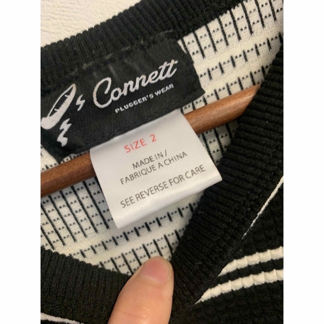 DAIWA(ダイワ)のCONNETT ボーダー　シャツ　サイズL メンズのトップス(Tシャツ/カットソー(半袖/袖なし))の商品写真