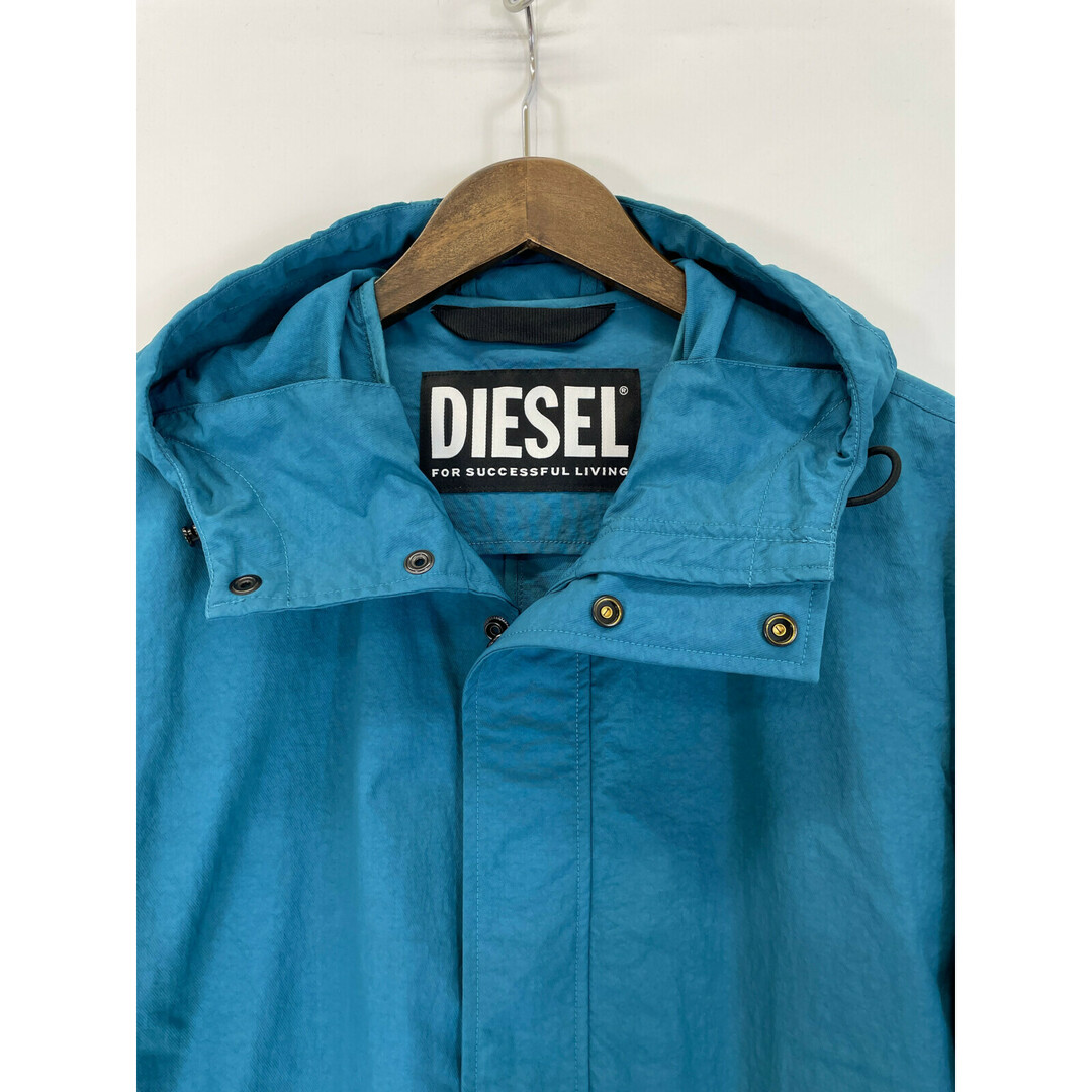 DIESEL(ディーゼル)のディーゼル ﾌﾞﾙｰ ﾌｰﾃﾞｨ ﾅｲﾛﾝﾛﾝｸﾞｺｰﾄ S メンズのジャケット/アウター(その他)の商品写真