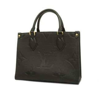 ルイヴィトン(LOUIS VUITTON)の【4hb1940】ルイヴィトン トートバッグ/モノグラム・アンプラント/オンザゴーPM/M45653/ノワール【中古】レディース(トートバッグ)