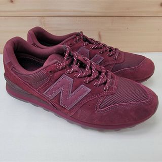 キュウキュウロク(996（New Balance）)のエミ × ニューバランス ウィメンズ 996 "バーガンディー" 23.5㎝(スニーカー)