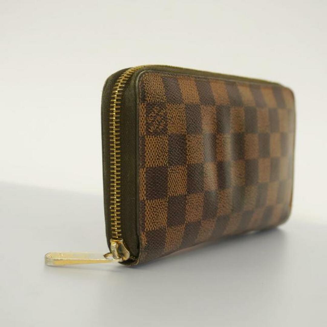 LOUIS VUITTON(ルイヴィトン)の【4hb2029】ルイヴィトン 長財布/ダミエ/ジッピーウォレット/N60015/エベヌ【中古】メンズ/レディース/ユニセックス レディースのファッション小物(財布)の商品写真