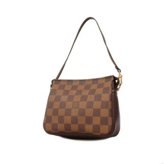 ルイヴィトン(LOUIS VUITTON)の【4hb2069】ルイヴィトン ポーチ/ダミエ/トゥルースメイクアップ/N51982/エベヌ【中古】レディース(ポーチ)