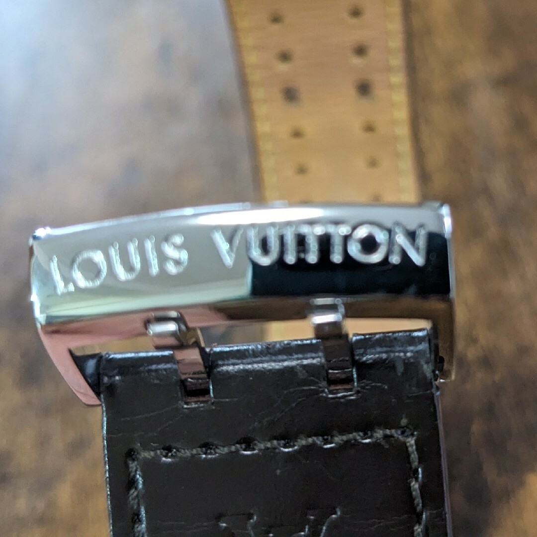 LOUIS VUITTON(ルイヴィトン)のGW特別価格✨ルイヴィトン✨タンブールQ1211✨腕時計✨替えベルト付 レディースのファッション小物(腕時計)の商品写真