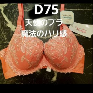 Triumph - 新品　トリンプ　天使のブラ　魔法のハリ感　ブラジャー　d75