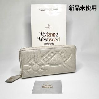 ヴィヴィアンウエストウッド(Vivienne Westwood)の★新品未使用★ Vivienne Westwood 長財布 グレー(財布)