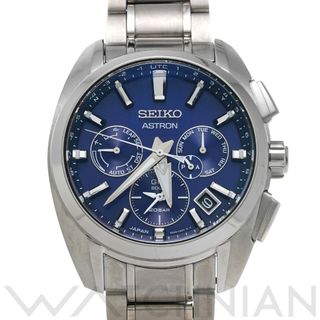 セイコー(SEIKO)の中古 セイコー SEIKO SBXC065 ブルー メンズ 腕時計(腕時計(アナログ))