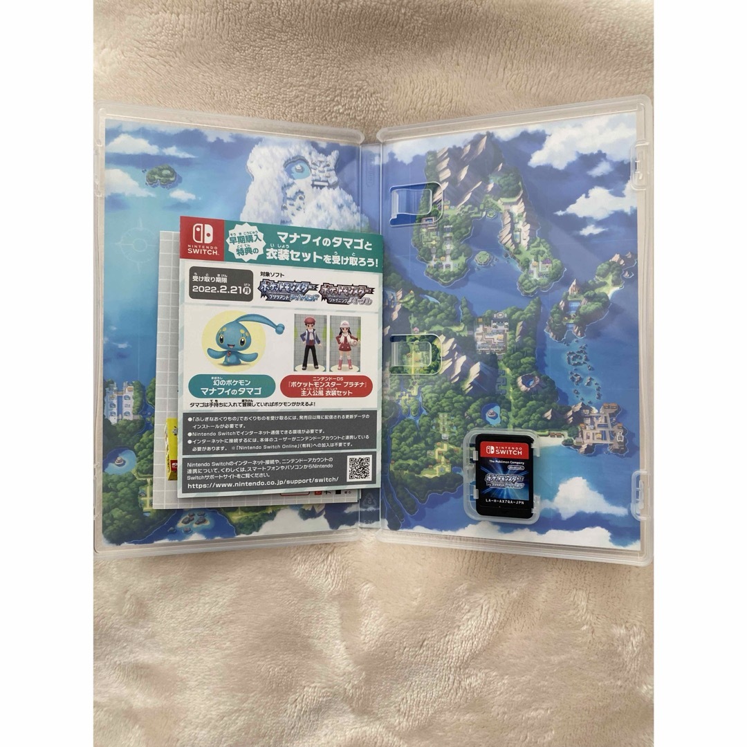 Nintendo Switch(ニンテンドースイッチ)のポケットモンスター　ブリリアントダイヤモンド エンタメ/ホビーのゲームソフト/ゲーム機本体(家庭用ゲームソフト)の商品写真