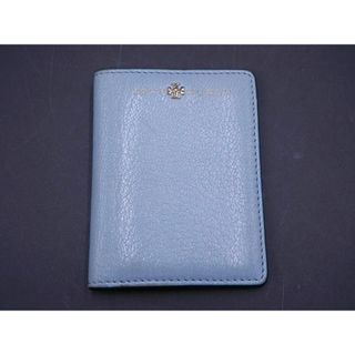 トリーバーチ(Tory Burch)のTory Burch トリーバーチ レザー パス カードケース 水色 ■■ レディース(財布)