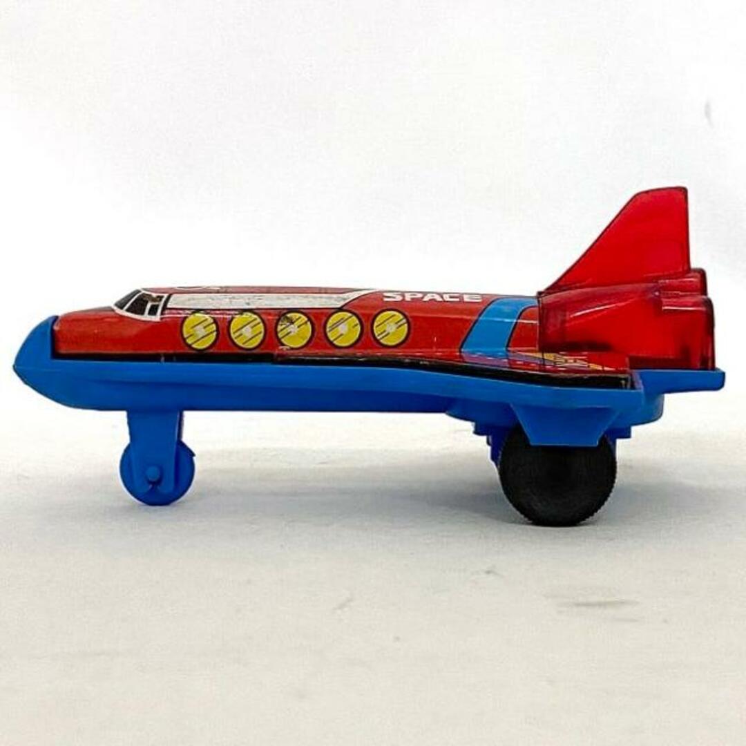 ブリキの玩具　スペースシャトルとヘリコプターセット スペースシャトル おもちゃ 飛行機 ブリキ プラスチック 中古