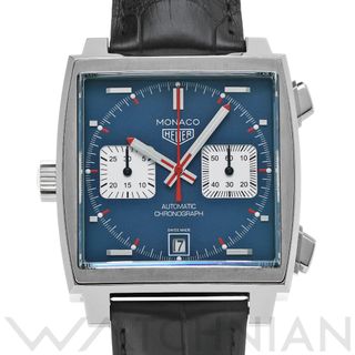 タグホイヤー(TAG Heuer)の中古 タグ ホイヤー TAG HEUER CAW211P.FC6356 ブルー /シルバー メンズ 腕時計(腕時計(アナログ))