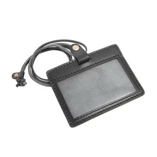 栃木レザー IDカードホルダー D0440N(ネックストラップ)