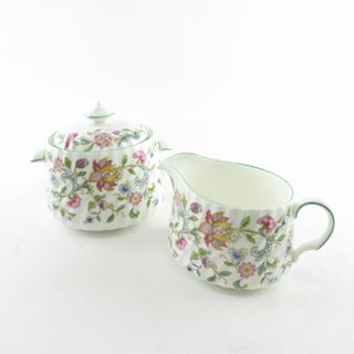 ミントン(MINTON)のMINTON ミントン ハドンホール クリーマー＆シュガーポット 2点 セット ティー コーヒー 茶器 SO1119V (その他)