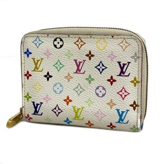 ルイヴィトン(LOUIS VUITTON)の【4hb1992】ルイヴィトン コインケース/モノグラム・マルチカラー/ジッピーコインパース/M93739/ブロン【中古】レディース(コインケース)