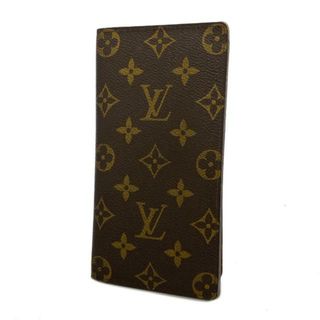 ルイヴィトン(LOUIS VUITTON)の【4hb1949】ルイヴィトン 長財布/モノグラム/ポルトバルールカルトクレディ/M61823/ブラウン【中古】メンズ/レディース/ユニセックス(財布)