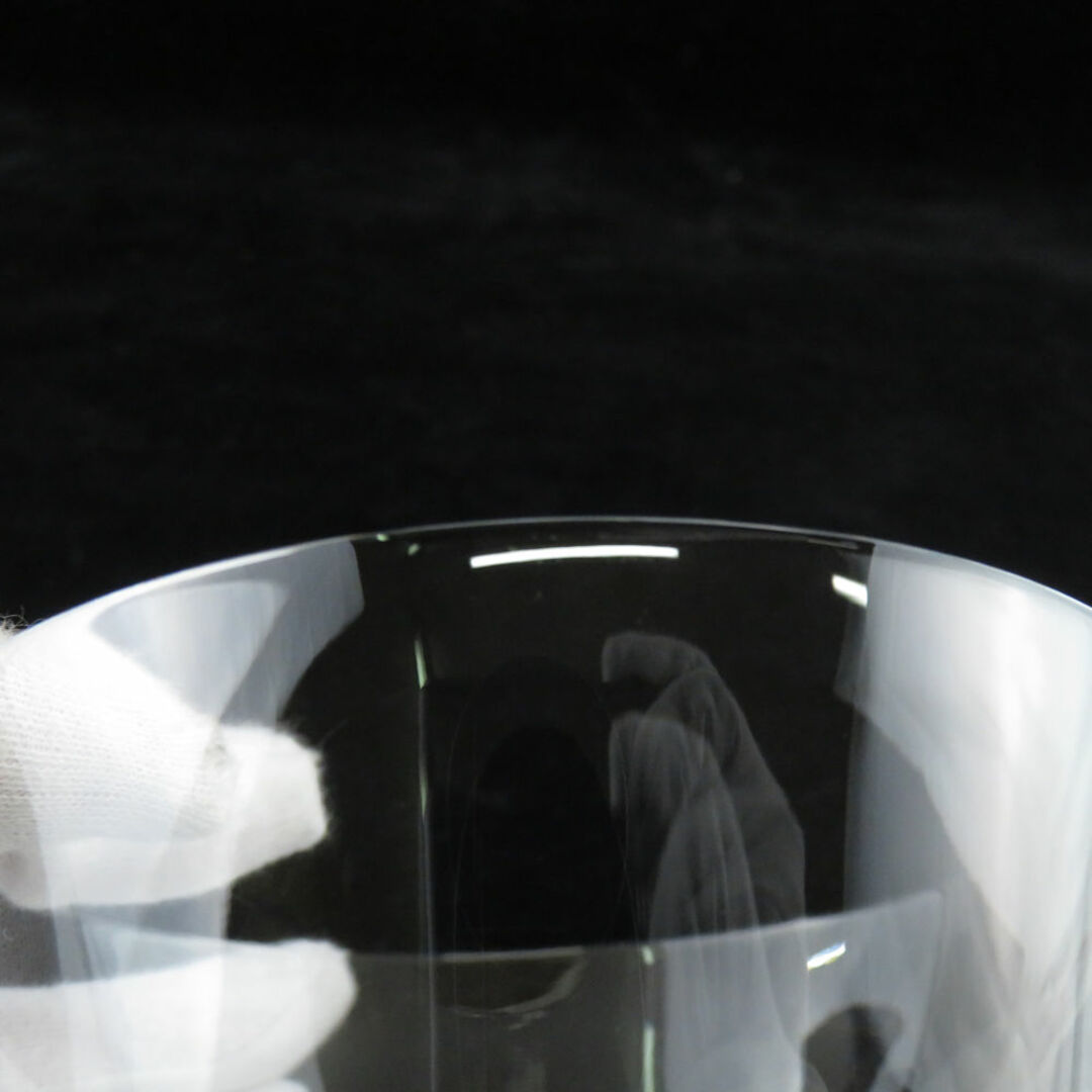 Baccarat(バカラ)の未使用 Baccarat バカラ ベルーガ タンブラー クリスタル ロックグラス オールドファッション SU6466T  インテリア/住まい/日用品のキッチン/食器(タンブラー)の商品写真