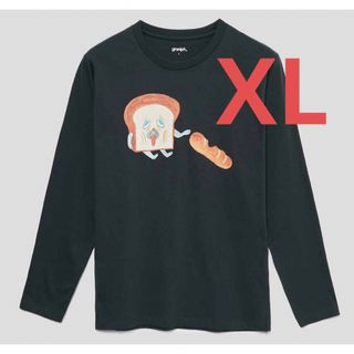 グラニフ　XLサイズ　パンどろぼう　まずい　ロングTシャツ