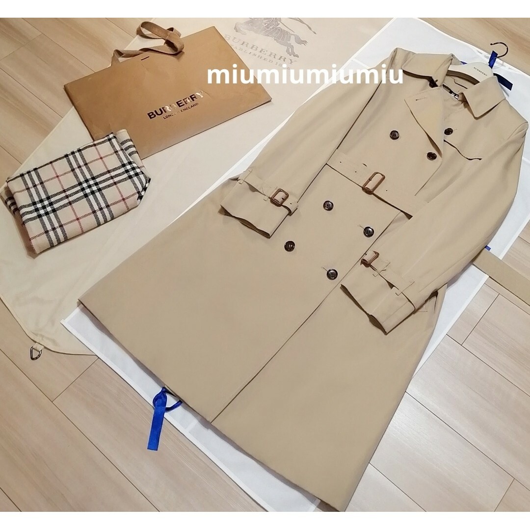 BURBERRY(バーバリー)の本物上質●　40サイズライナー付きトレンチコート　バーバリーロンドン レディースのジャケット/アウター(トレンチコート)の商品写真