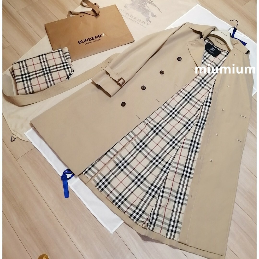 BURBERRY(バーバリー)の本物上質●　40サイズライナー付きトレンチコート　バーバリーロンドン レディースのジャケット/アウター(トレンチコート)の商品写真