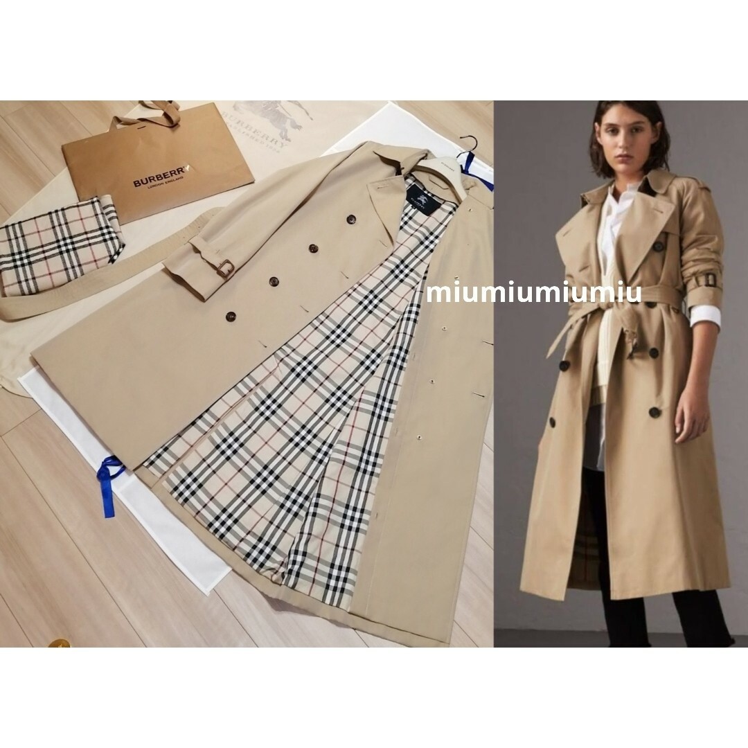 BURBERRY(バーバリー)の本物上質●　40サイズライナー付きトレンチコート　バーバリーロンドン レディースのジャケット/アウター(トレンチコート)の商品写真