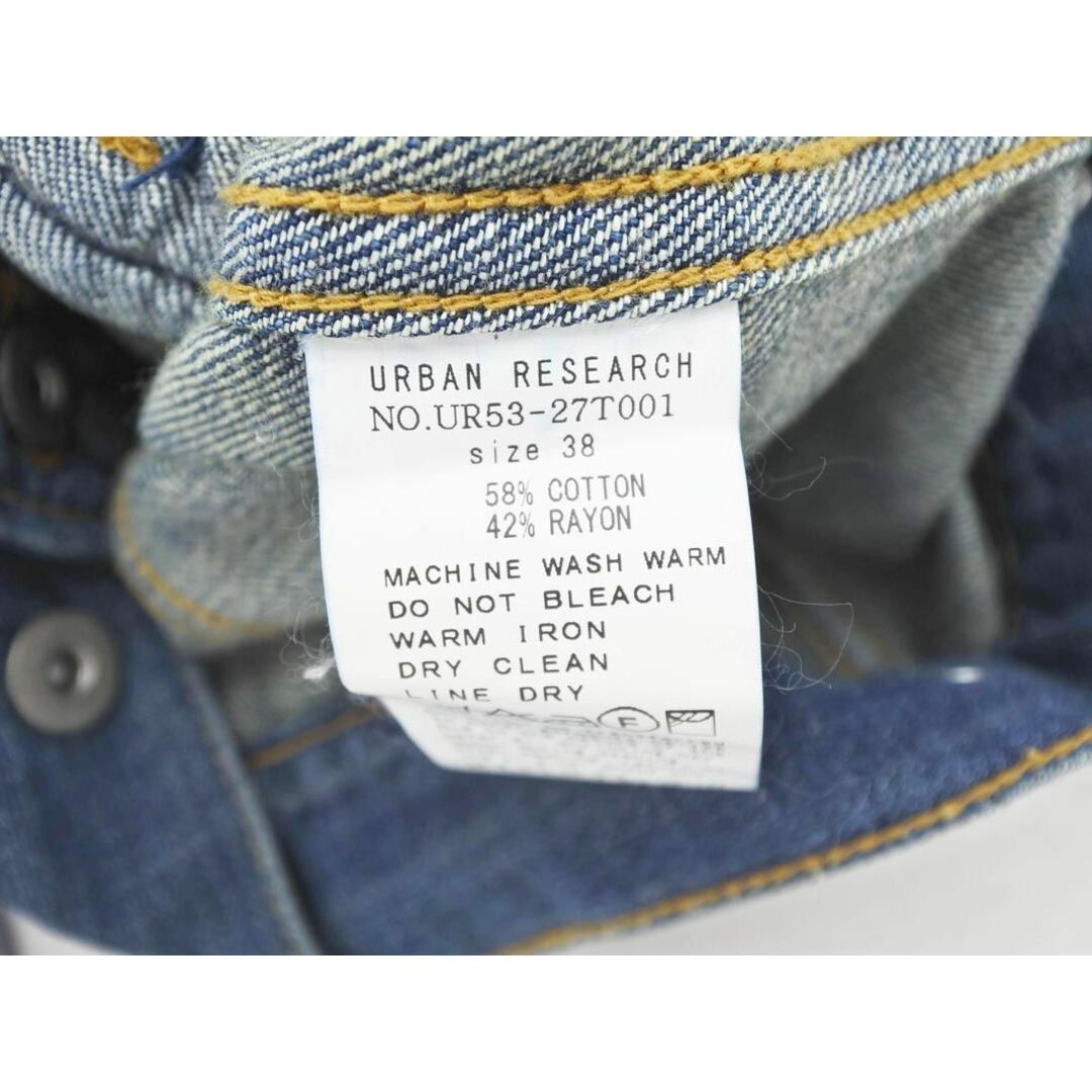 URBAN RESEARCH(アーバンリサーチ)のURBAN RESEARCH アーバンリサーチ Gジャン デニム ジャケット size38/インディゴ ■◇ レディース レディースのジャケット/アウター(Gジャン/デニムジャケット)の商品写真