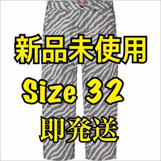 シュプリーム(Supreme)のSupreme double knee denim pant zebra(デニム/ジーンズ)