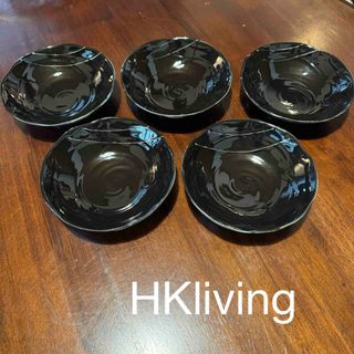 HK living ボウル　皿　5枚セット(食器)