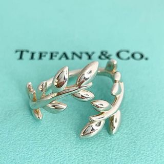 ティファニー(Tiffany & Co.)のティファニー 希少 オリーブ リーフ バイパス リング 12号 美品 cr1(リング(指輪))