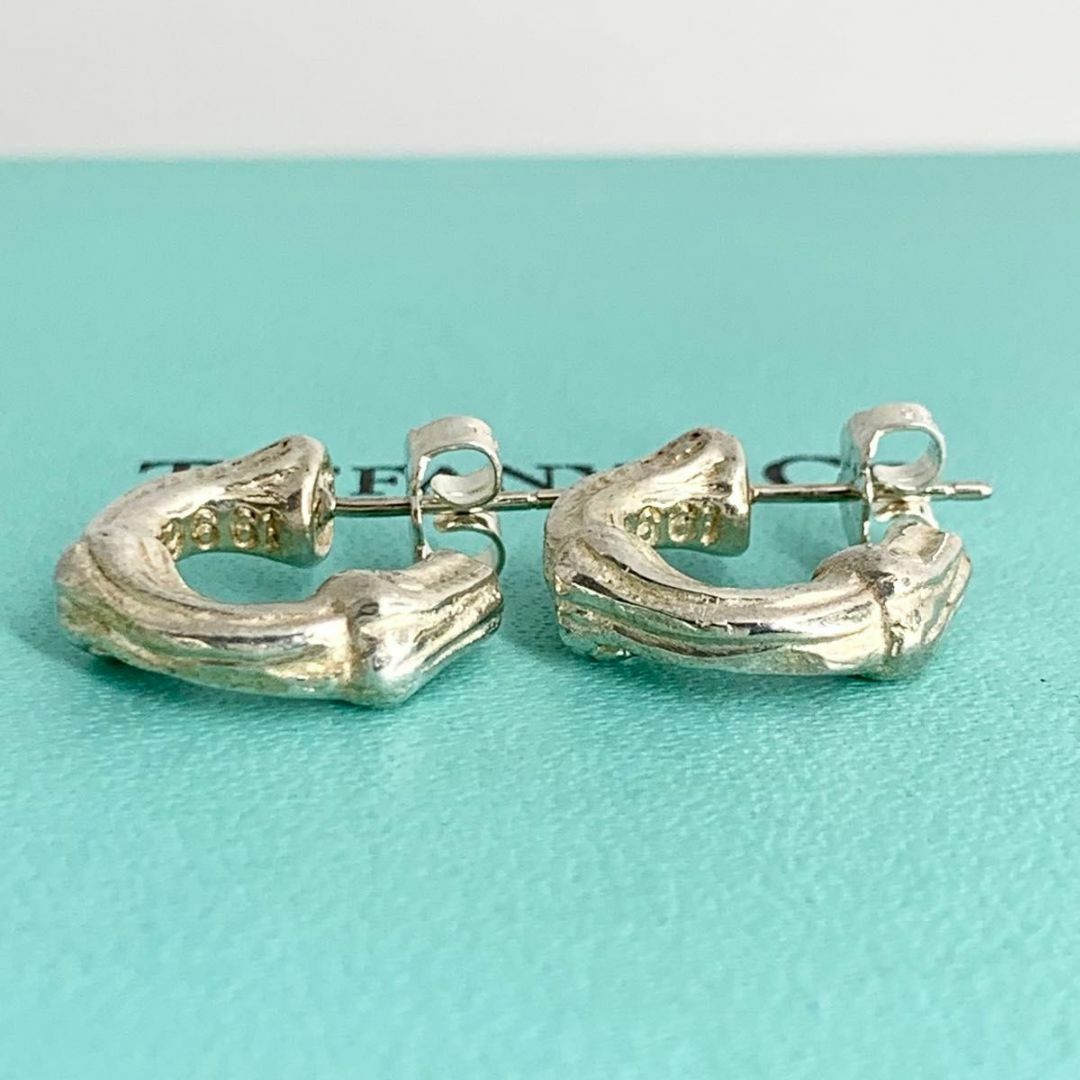 Tiffany & Co.(ティファニー)のティファニー 希少 バンブー フープ ピアス ヴィンテージ 廃盤 cr2 レディースのアクセサリー(ピアス)の商品写真