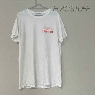 flagstuff Tシャツ　星　星条旗　オレンジ　古着　レア