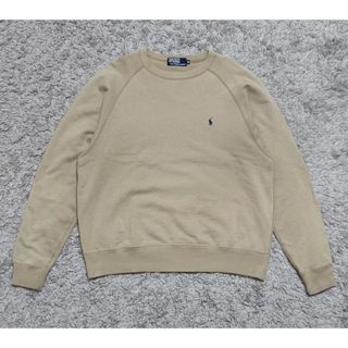 ポロラルフローレン(POLO RALPH LAUREN)の90s Ralph Lauren ラルフローレン スウェット ベージュ(スウェット)