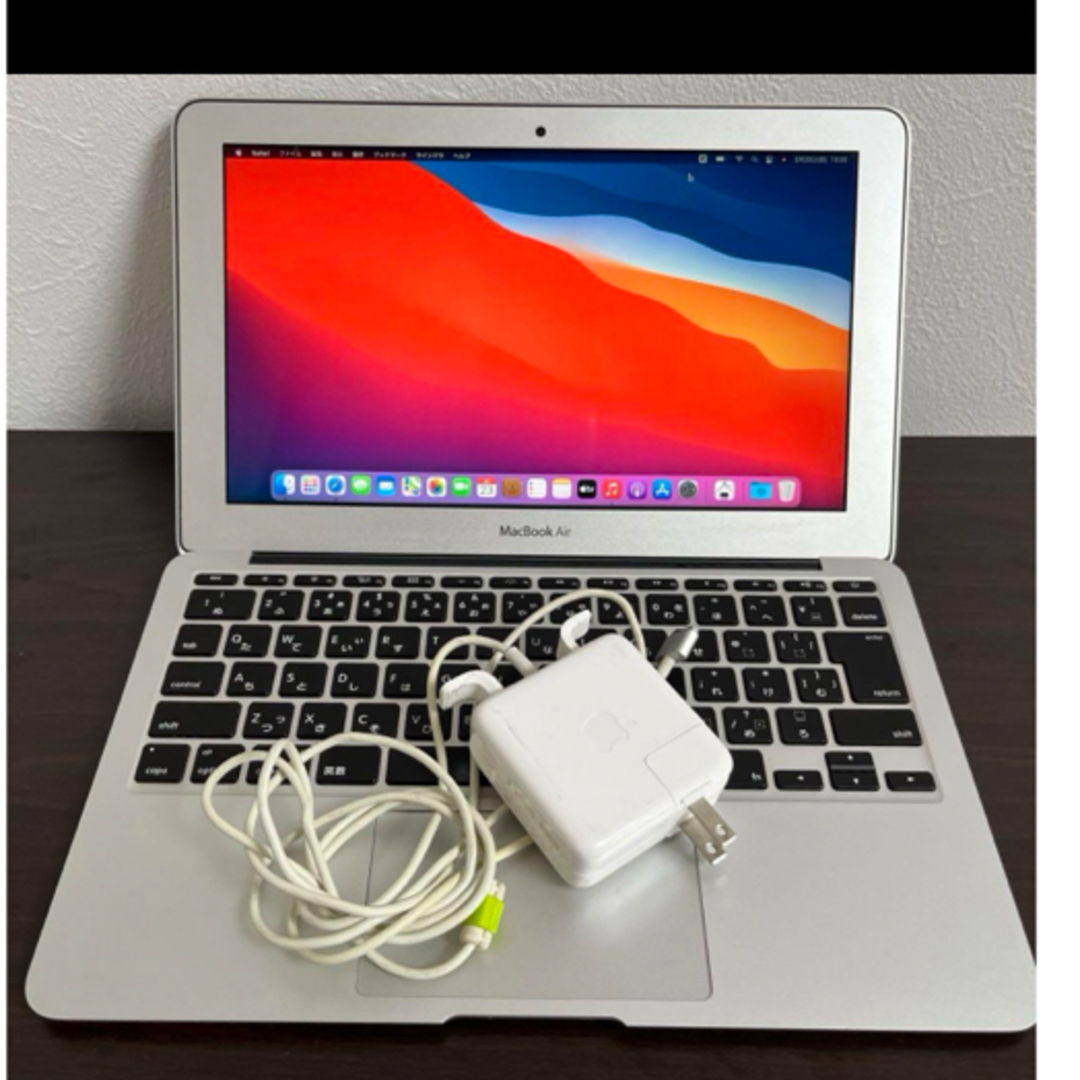 Apple(アップル)の386 MacBook Air 11-inch Early 2014 スマホ/家電/カメラのPC/タブレット(ノートPC)の商品写真