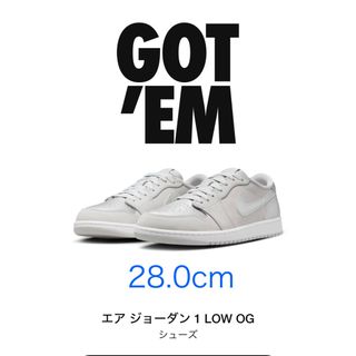 ジョーダン(Jordan Brand（NIKE）)のエア ジョーダン 1 LOW OG(スニーカー)