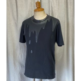 ツモリチサト(TSUMORI CHISATO)のツモリチサト ディップド プリントtシャツ M(Tシャツ/カットソー(半袖/袖なし))