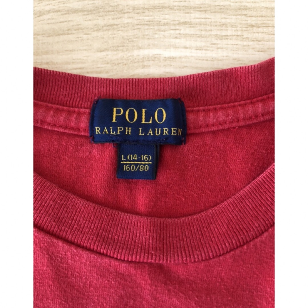 POLO RALPH LAUREN(ポロラルフローレン)のRALPH LAUREN  長袖Tシャツ ロゴT キッズ  L160 キッズ/ベビー/マタニティのキッズ服男の子用(90cm~)(Tシャツ/カットソー)の商品写真