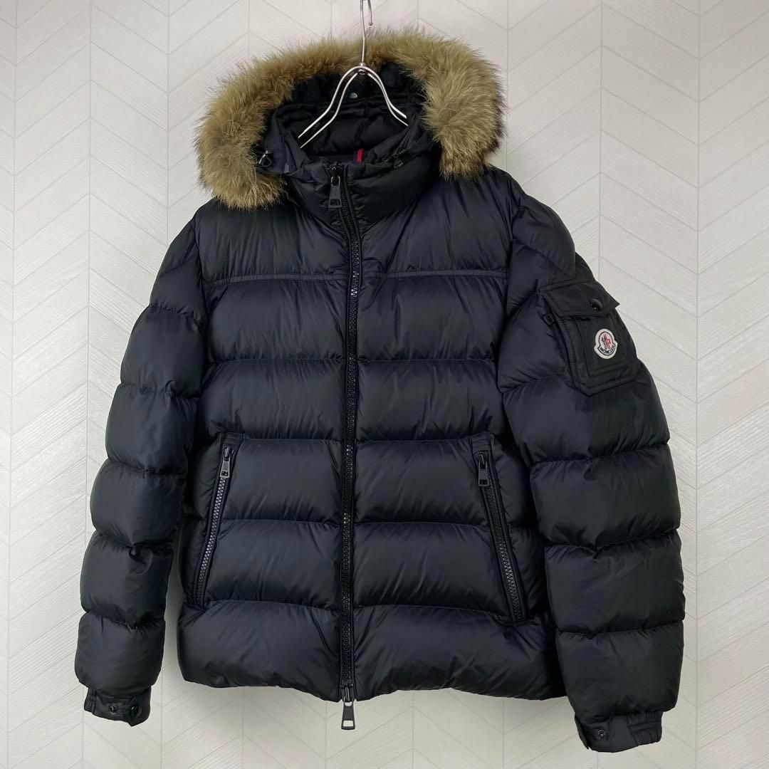 MONCLER(モンクレール)の19-20AW MONCLER MARQUE ダウンジャケット ブラック 1 メンズのジャケット/アウター(ダウンジャケット)の商品写真