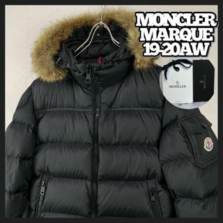 モンクレール(MONCLER)の19-20AW MONCLER MARQUE ダウンジャケット ブラック 1(ダウンジャケット)