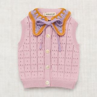 美品 Misha&Puff  Charlie Vest  2-3yコットン