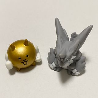 バンダイ(BANDAI)のにゃんこ大戦争　キッズ　ソフビ　フィギュア  狂乱のネコムート 金ネコビルダー(キャラクターグッズ)