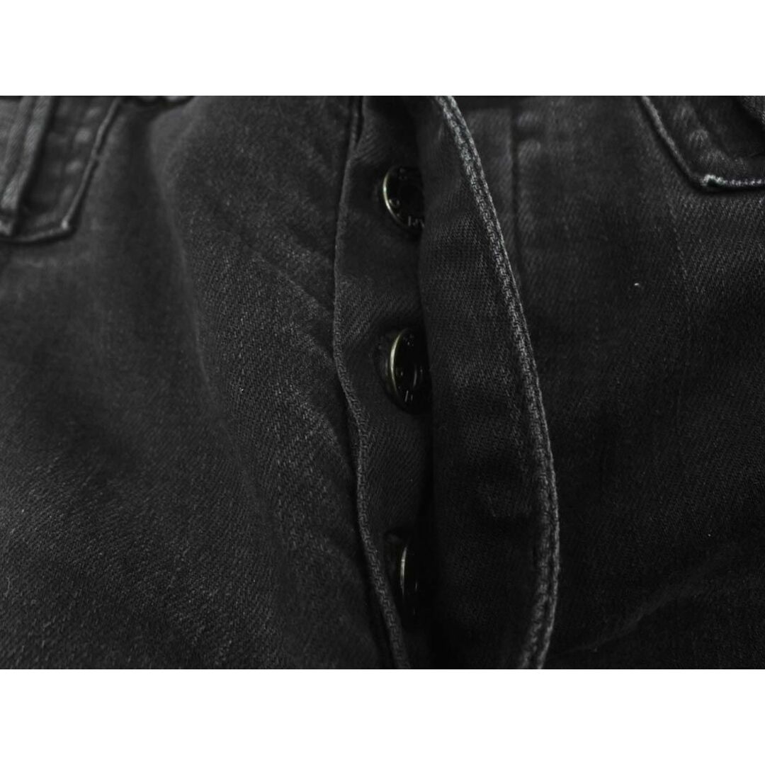 DENHAM(デンハム)のDENHAM デンハム USED加工 ボタンフライ スキニー デニムパンツ size28/黒 ■■ メンズ メンズのパンツ(デニム/ジーンズ)の商品写真