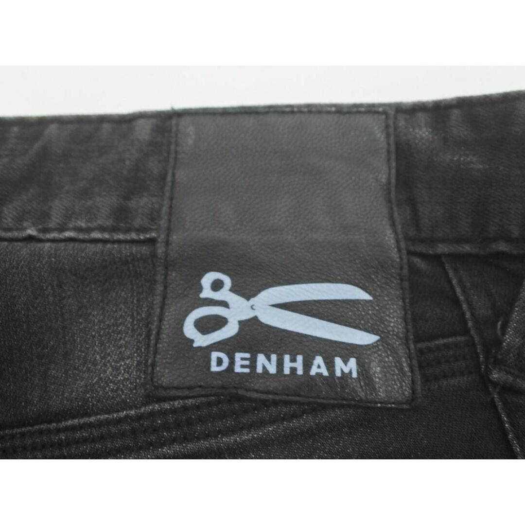 DENHAM(デンハム)のDENHAM デンハム USED加工 ボタンフライ スキニー デニムパンツ size28/黒 ■■ メンズ メンズのパンツ(デニム/ジーンズ)の商品写真