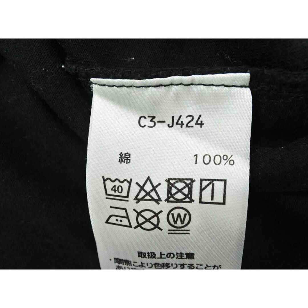 Champion(チャンピオン)のChampion チャンピオン ワンポイント 長袖 カットソー sizeS/黒 ■◇ メンズ メンズのトップス(Tシャツ/カットソー(七分/長袖))の商品写真